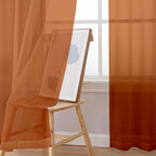 Sheer Curtains 54 inches Long for Living Room Bedroom, Rod Pocket Light - Image 5