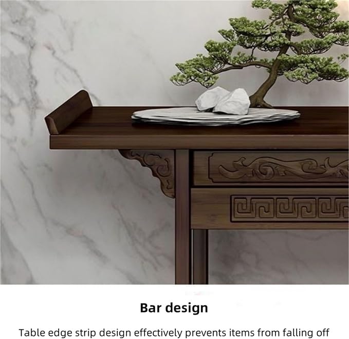 Forbidden City Asian Console Table Hallway Table - Image 4