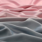 Ombre Grey and Pink Blackout Curtains 36 Inch Long | Thermal Insulated Grommet - Image 9