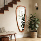 WallBeyond Asymmetrical Mirror, Irregular Mirror Full Length, Boho Wall Mirrors - Image 3