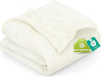 Utopia Bedding Ultra Soft Fleece Bed Blanket Queen Size Ivory | Microfiber by UTOPIABEDDING