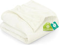Utopia Bedding Ultra Soft Fleece Bed Blanket King Size Ivory | Microfiber Plush by UTOPIABEDDING