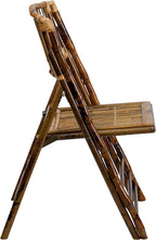 Flash Furniture Folding Bohemian Bamboo Chairs - Image 7