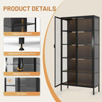 Eltean 71" H Display Cabinet - Image 6