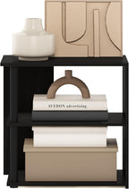 Furinno CAMNUS Side Table, 2-Tier Modern Metal Frame End Table - Image 4