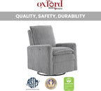 Oxford Baby Uptown Power Recliner/Glider, Ash Gray - Image 4