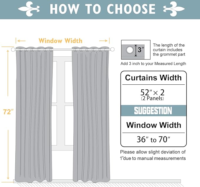 ChrisDowa 100% Blackout Curtains - Image 6