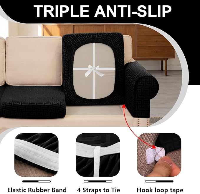 UNBBRRL Stretch Couch Cushion Cover - Image 3