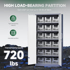 Letaya Metal Storage Cabinet - Image 7