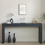 64" Console Table for Living Room, Long Sofa Table Behind Couch by HanStrong