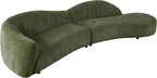 145.67 Large'' Curved Sofa Couch - Image 7