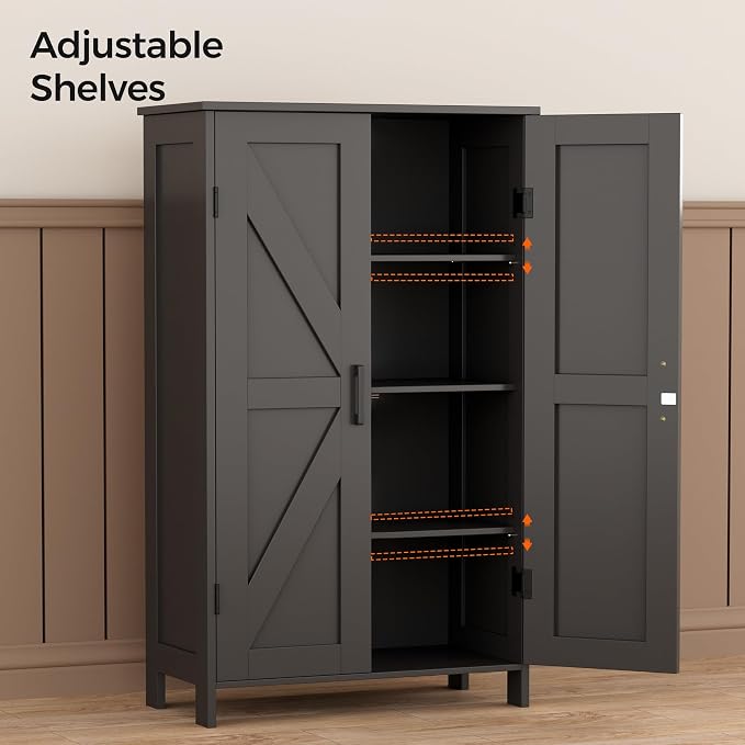 Homleke Farmhouse Bathroom Cabinet - Image 5