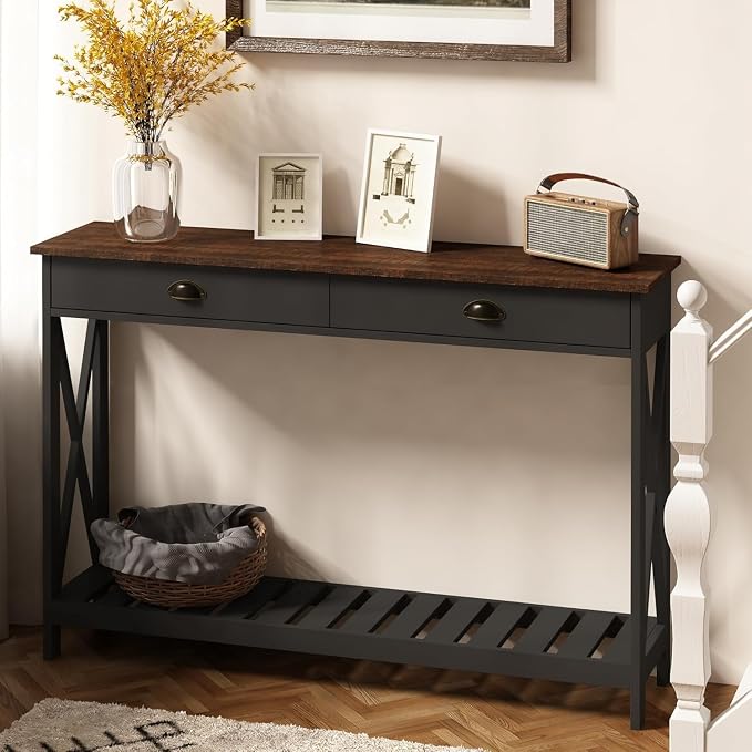 ChooChoo 47" Farmhouse Console Table - Image 6