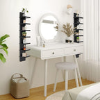 Homaterial 7 Tier Vertical Wall Shelf - Image 6