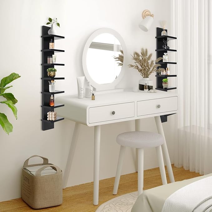 Homaterial 7 Tier Vertical Wall Shelf - Image 6