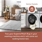 nuLOOM SuperiorWash Collection Kai Silver, Fluffy and Cozy, High Traffic - Image 2