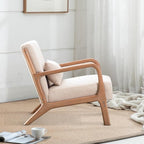 INZOY Mid Century Modern Accent Chair - Image 7
