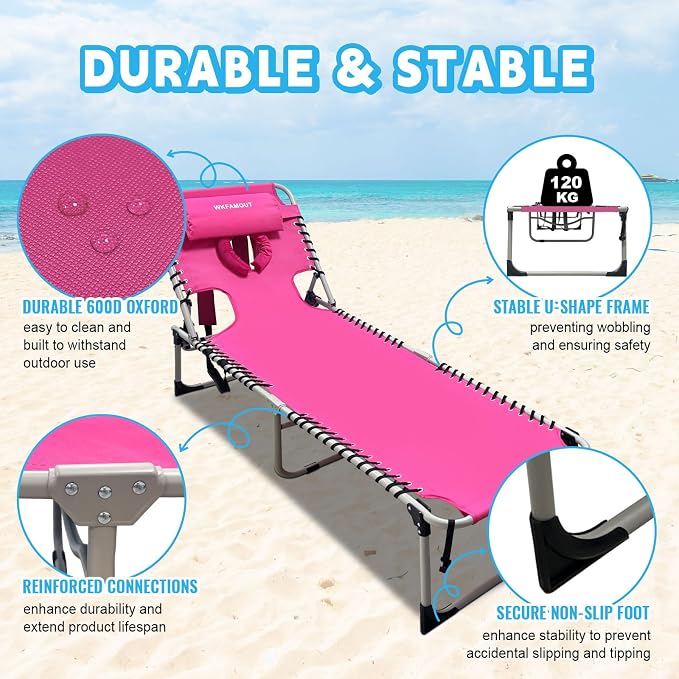 Backpack Sun Tanning Chair - Image 5