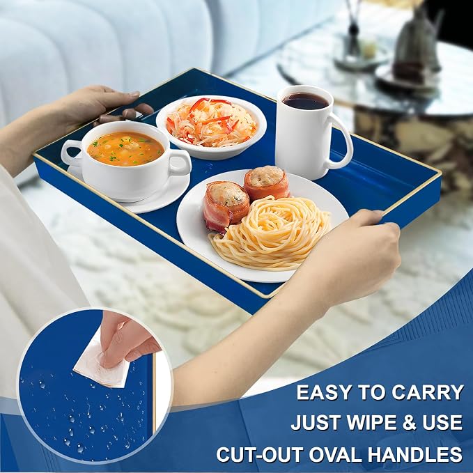 MAONAME Navy Blue Serving Tray - Image 2