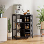 HITNET Bathoom Storage Cabinet, Bamboo Floor Cabinet - Image 9