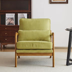 Karl home Mid-Century Modern Accent Chair, Living Room Chairs - Image 4