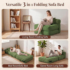 Folding Sofa Bed, Convertible Sleeper Chair - Image 3