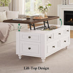 47.2" Lift Top Coffee Table - Image 4