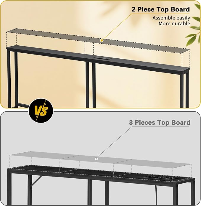 VASMIA 70.9 Inch Narrow Console Table - Image 8
