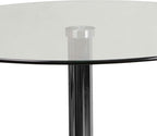 Flash Furniture Kenneth Commercial 23.5" Round Tempered Glass Table - Image 5