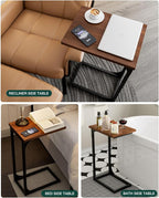 C-Shaped Side Table for Couch - Image 7