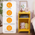 ALBAD Compact Metal Nightstand - Image 4
