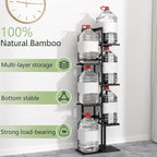 Laiensia Bamboo Plant Stand Rack 6 Tier, Indoor&Outdoor Planter Display Shelves - Image 6