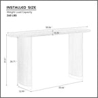 59.06" Narrow Console Table for Living Room - Image 2