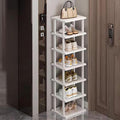 SAN HE 7-Tier Modern Bamboo Shoe Rack by SANHE