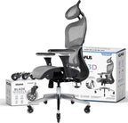 Nouhaus Ergo3D Ergonomic Office Chair Lumbar Support Mesh Office Chair - Image 3