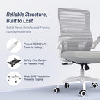Office Chair for Long Hours & Back Pain Relief – 4" Molded Foam Cushion - Image 8