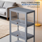 Magshion Display Cabinet, 5-Tier Curio Cabinet - Image 7