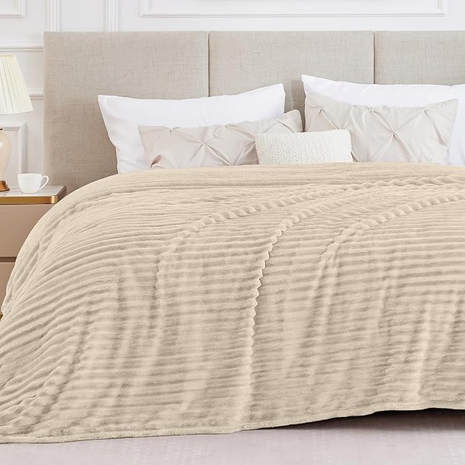BEDELITE Ribbed King Size Blanket by BEDELITE