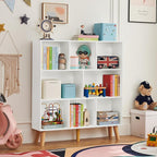 LEYAOYAO 8 Cube Bookshelf, 3 Tier Bookcase - Image 6