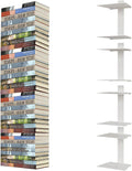 Invisible Floating Bookshelves 6 Tier, Heavy Duty Metal Book Organizer by liberty