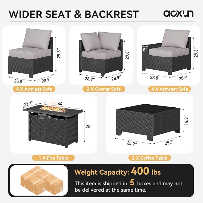Aoxun Patio Furniture Sets - Image 7