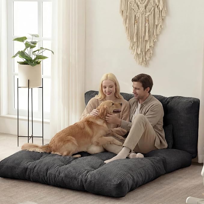 Folding Sofa Bed, Convertible Sleeper Chair by Ebenchico