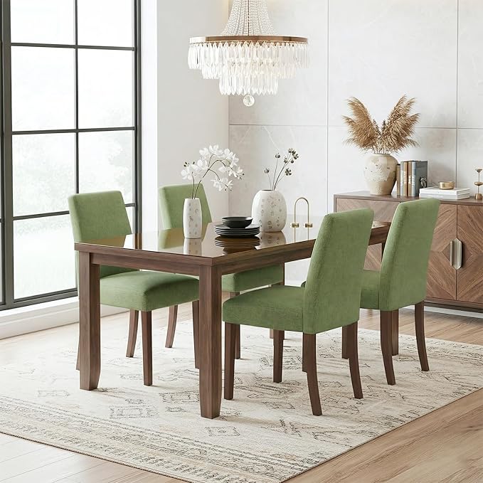 Dining Chairs Set of 4, Modern Dining Room Chairs - Image 7