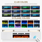 70" TV Stand for Living Room, Entertainment Center & Media Console - Image 3