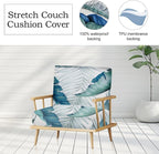 CALBODE 8Pcs Stretch Patio Cushion Covers Outdoor Couch Cover Replacement - Image 4