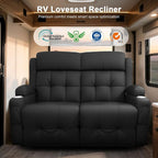 RV Loveseat Recliner Sofa, Wall Hugger Recliners - Image 8