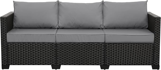 Rattan Star Patio Furniture Outdoor Couch Wicker Outdoor Furniture Patio Couch by RattanStar