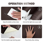 Leather Repair Patch, Breathable Perforated Self Adhesive Repair Patch - Image 5