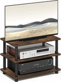 Furinno Turn-N-Tube TV Stand, 3-Tier Corner Entertainment Center by Furinno-FitsYourSpaceFitsYourBudget