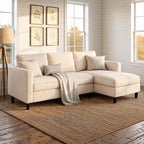 SUNLEI 73.6" Modular Sectional Sofa, Comfy Cloud Couch by SUNLEI